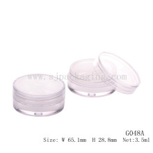Plastic Clear Empty Compact Loose Case